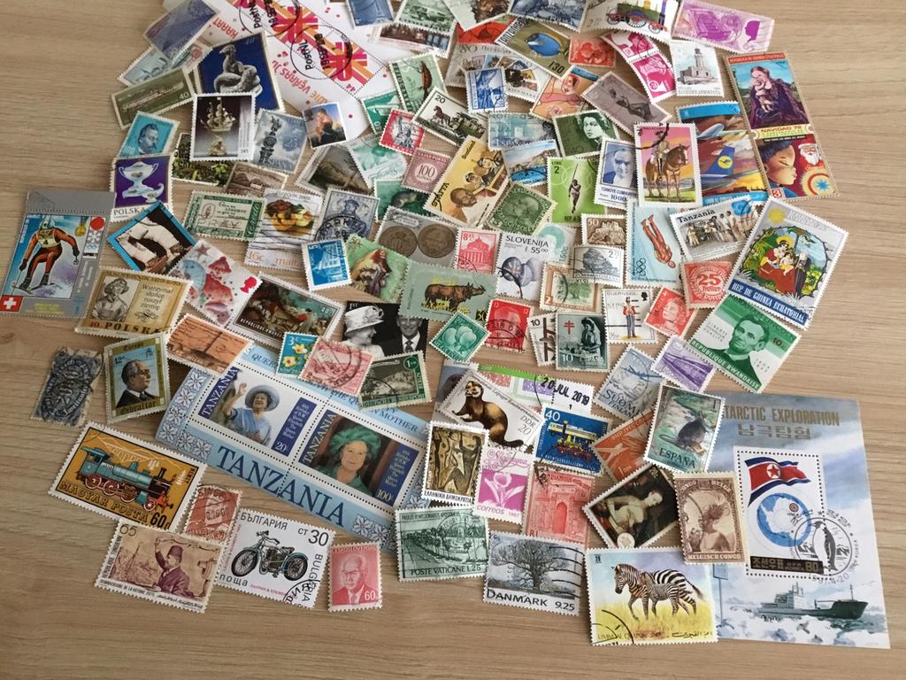 Postzegels wereld, Postzegels en Munten, Ophalen of Verzenden