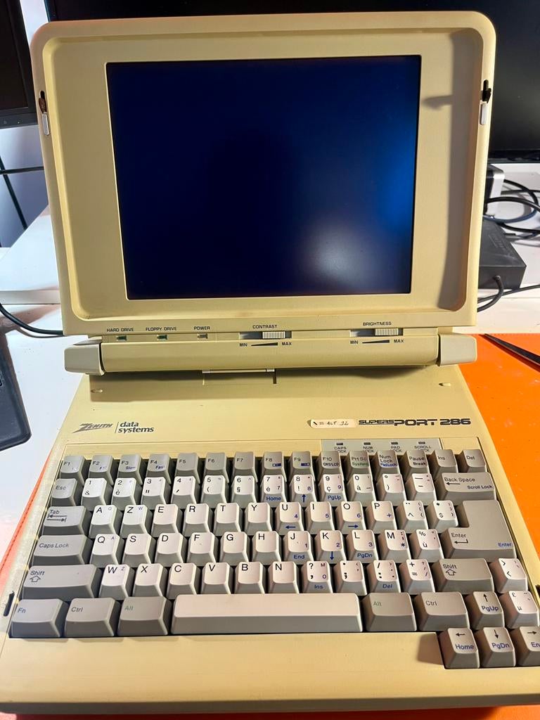 Zenith Data Systems SupersPort 286 – Portable vintage, Enlèvement