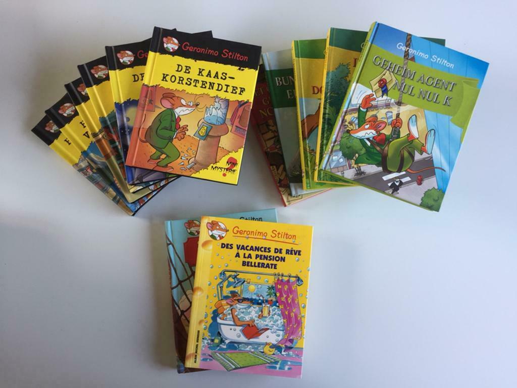 7 boeken van Geronimo Stilton - NIEUW, Ophalen of Verzenden, Zo goed als nieuw