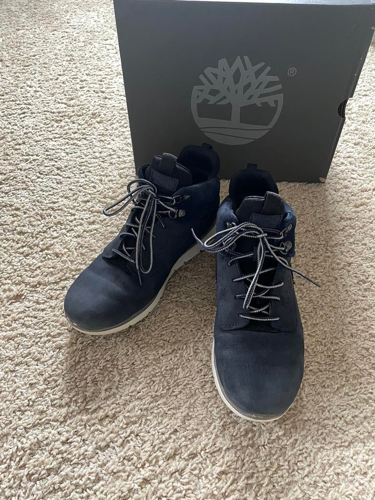 Timberland Killington mid hiker navy nubuck schoenen-maat 38, Gebruikt, Timberland, Schoenen, Ophalen of Verzenden
