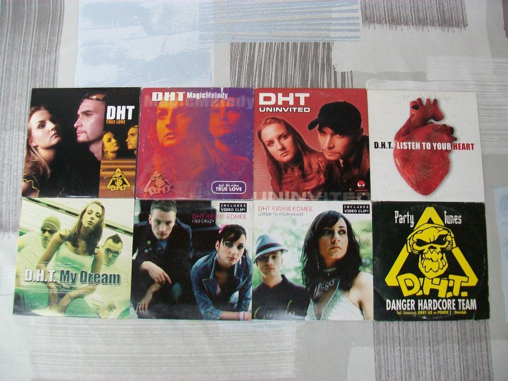 DHT - D.H.T. - Listen To Your Heart - Edmée Daenen - Single, CD & DVD, Enlèvement ou Envoi, Utilisé