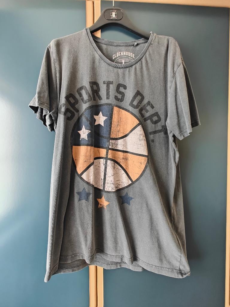 T-shirt Clockhouse (C&A) - large, Maat 52/54 (L), Ophalen of Verzenden, Clockhouse, Grijs