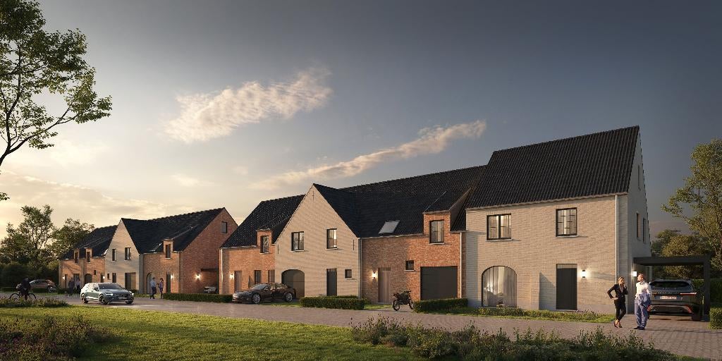 Moderne tijdloze woning te koop te Koekelare, Immo, Huizen en Appartementen te koop, 200 tot 500 m², 3 kamers, Tussenwoning, Provincie West-Vlaanderen