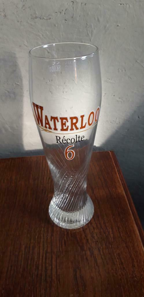 Waterloo Recolte bierglazen, Verzamelen, Biermerken, Ophalen of Verzenden, Nieuw