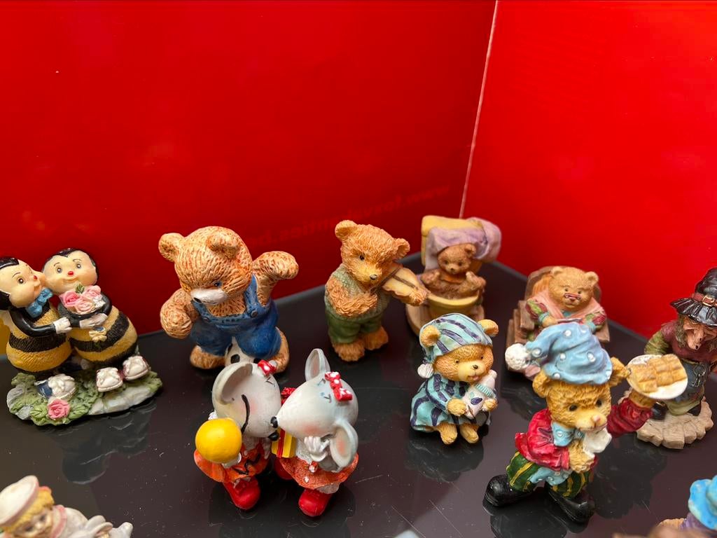 31 miniatuur beeldjes, Verzamelen, Ophalen of Verzenden, Gebruikt