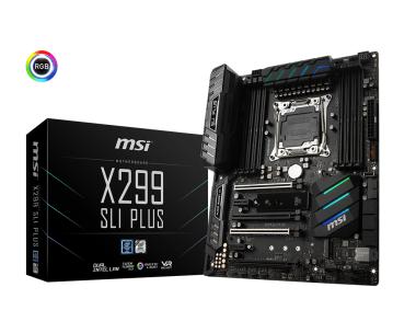 MSI X299 SLI PLUS, Computers en Software, DDR4, Nieuw, Ophalen of Verzenden, ATX