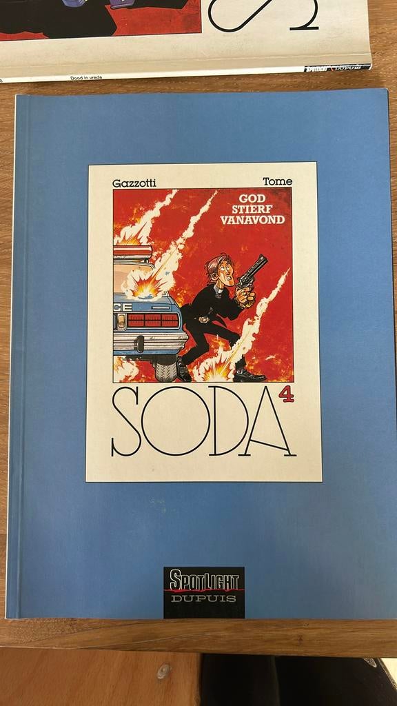 Strip Soda 4 Gazotti: God stierf vanavond, Boeken, Stripverhalen, Eén stripboek, Gazzotti, Ophalen, Gelezen