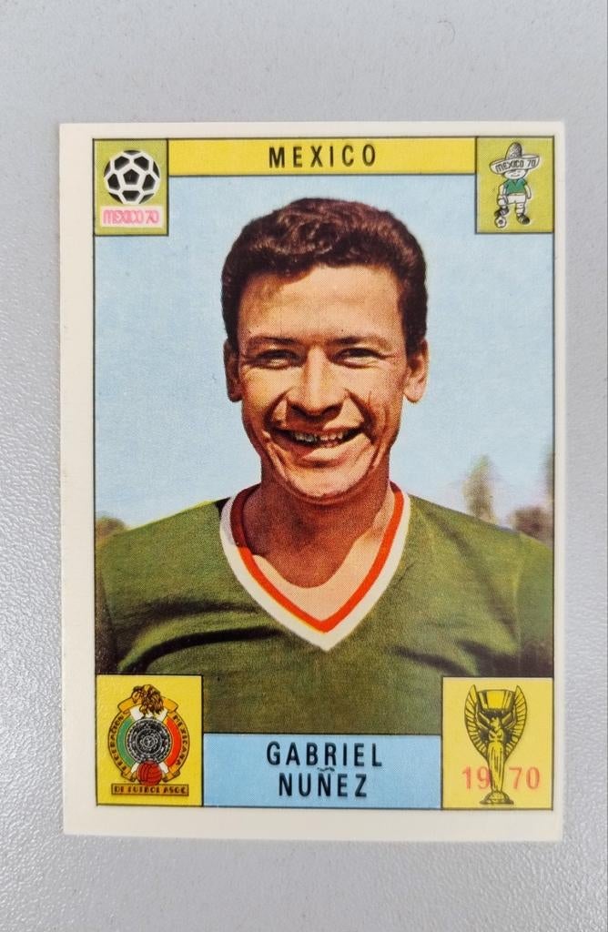 Panini Mexico 70: Mexico - Gabriel Nunez. Nooit gekleefd., Ophalen of Verzenden, Zo goed als nieuw