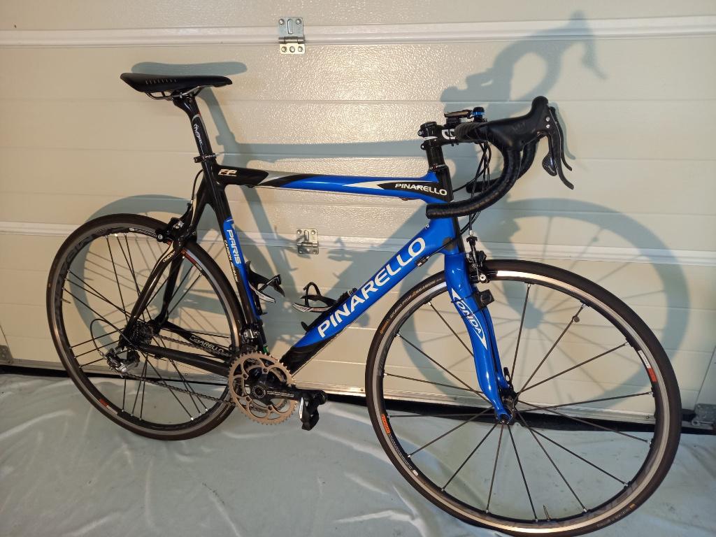 Koersfiets Pinarello, Fietsen en Brommers, Ophalen, Zo goed als nieuw, Carbon