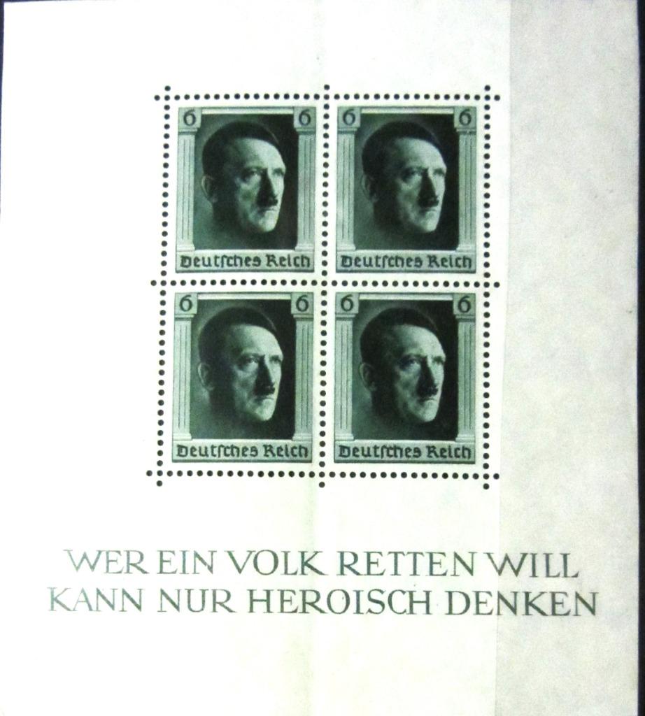 BLAADJE GESCHIEDENIS- ADOLF HITLER (NIET MEER TE VINDEN), Postzegels en Munten, Orginele gom, Staatshoofden, Ophalen of Verzenden