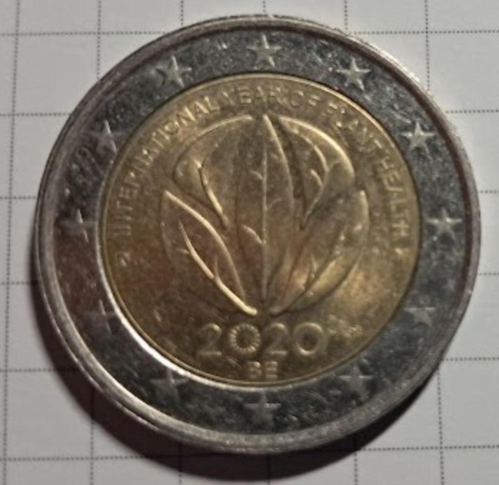 4 pièces de 2 Euro commémoratives Belgique - France - Italie, Timbres & Monnaies, Envoi, Belgique, 2 euros, Série