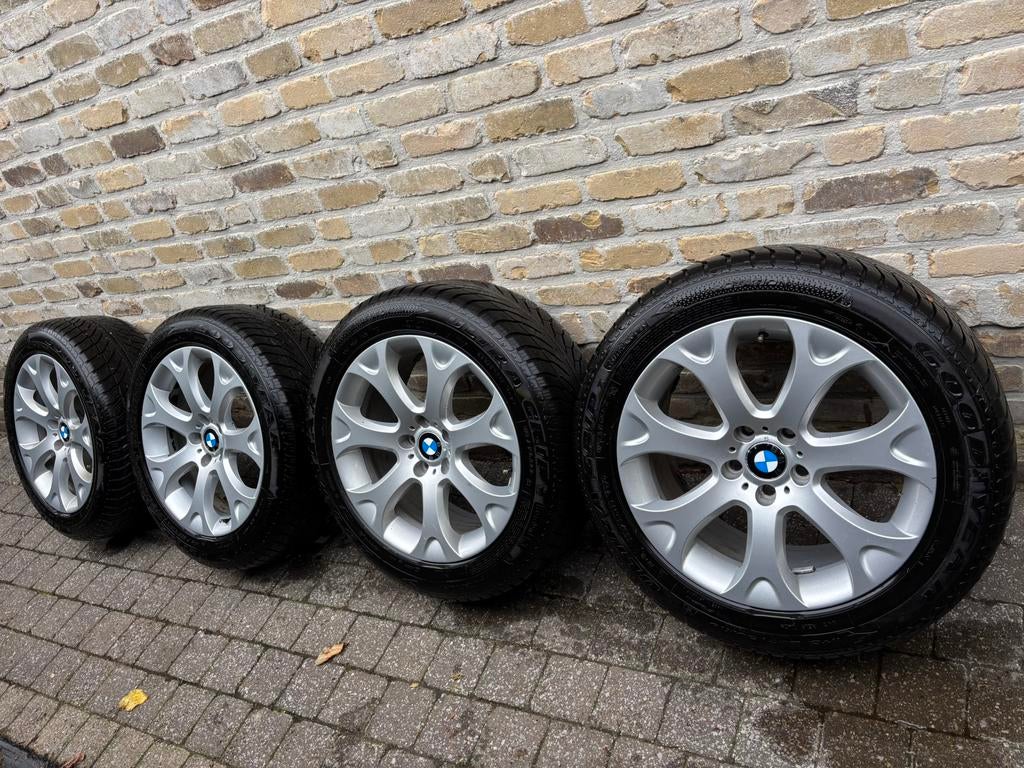 BMW X5 E70 style 211 19 inch velgen met goede winterbanden, Auto-onderdelen, Banden en Velgen, Gebruikt, 255 mm, Velg(en), Winterbanden