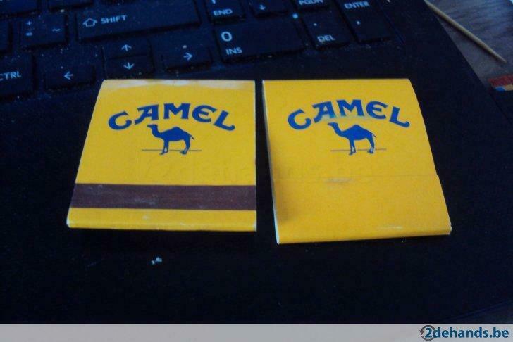 camel, Verzamelen, Rookartikelen, Aanstekers en Luciferdoosjes, Gebruikt, Luciferdoosjes of -merken