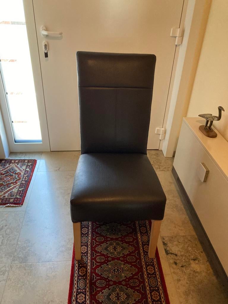 Stoelen, Ophalen, Zo goed als nieuw, Overige kleuren, Leer