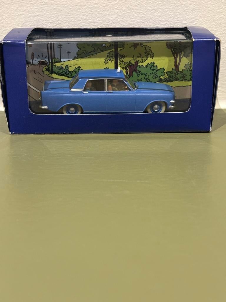 Le taxi bleu, Les voitures de Tintin, 1/43, Enlèvement ou Envoi, Comme neuf, Voiture