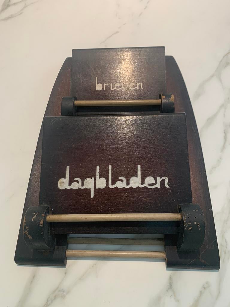Dagbladhouder, Antiek en Kunst, Ophalen of Verzenden