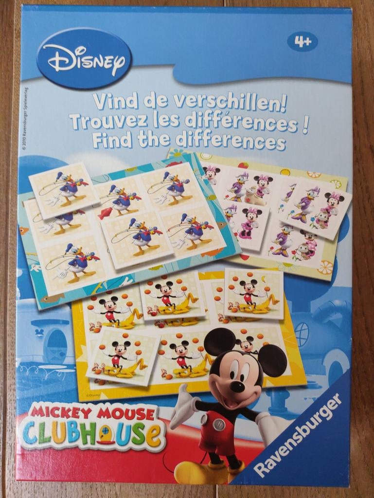 Mickey Mouse Clubhouse Vind de verschillen., Kinderen en Baby's, Ophalen of Verzenden, Zo goed als nieuw, 4 tot 6 jaar