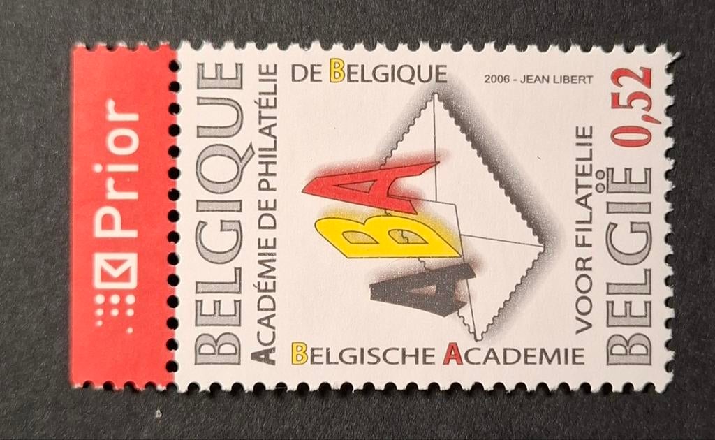 Belgique : COB 3553 ** Académie de philatélie 2006, Sans timbre, Neuf, Enlèvement ou Envoi, Non oblitéré