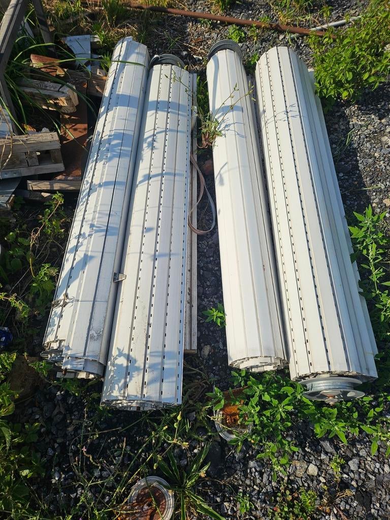 PVC rolluik met riem breedte 158cm HT+-180cm hoogte+-180cm i, Ophalen, Gebruikt