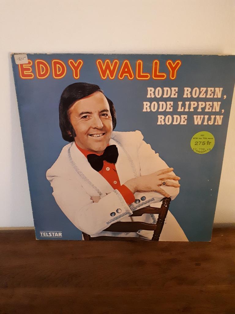 LP: Eddy Wally - Rode rozen , Rode lippen , Rode wijn, Cd's en Dvd's, Vinyl | Nederlandstalig, Ophalen of Verzenden, Zo goed als nieuw