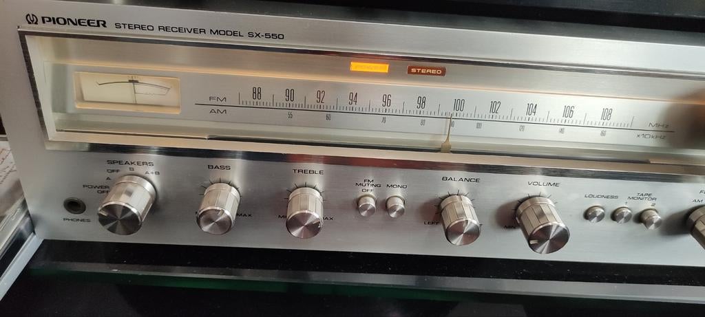 Pioneer SX-550/ Cabasse PHI-luidsprekers, Audio, Tv en Foto, Ophalen, Pioneer