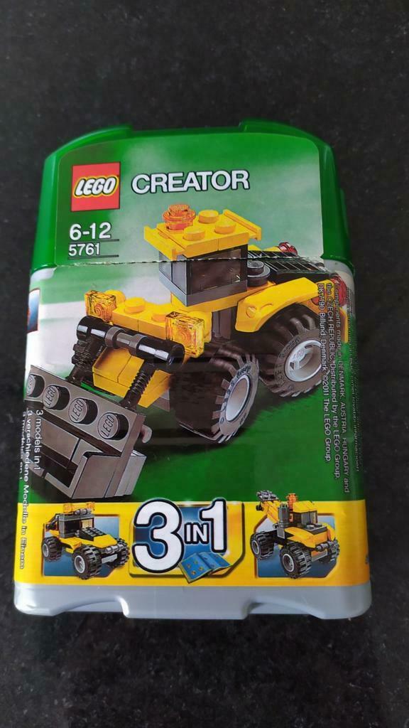 LEGO Creator 5761 "Mini graafmachine", Ophalen of Verzenden, Zo goed als nieuw, Complete set, Lego