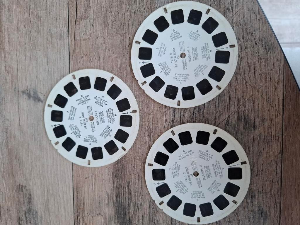 Viewmaster : La Belgique, la famille royale, Collections, Envoi, Comme neuf