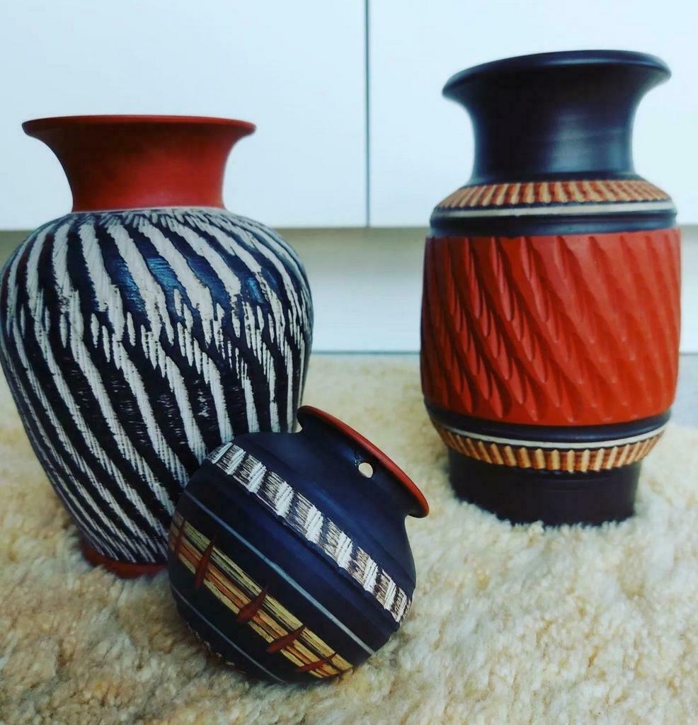 Wekara vaas, bloempot, Antiek en Kunst, Ophalen of Verzenden