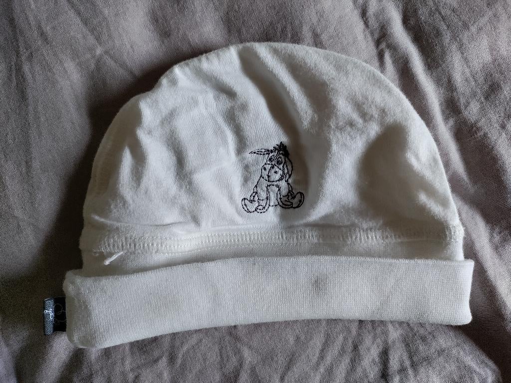 Babymutsjes Eeyore, Kinderen en Baby's, Ophalen of Verzenden, Gebruikt, Jongetje of Meisje, Muts