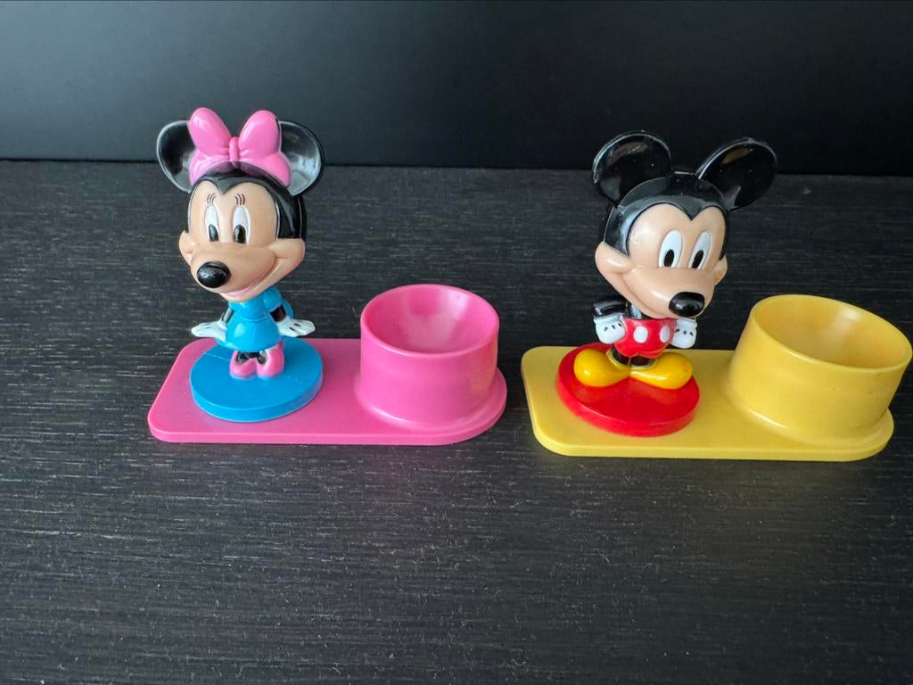 Eierdopjes Disney - Mickey en Minnie Mouse, Verzamelen, Ophalen of Verzenden, Nieuw