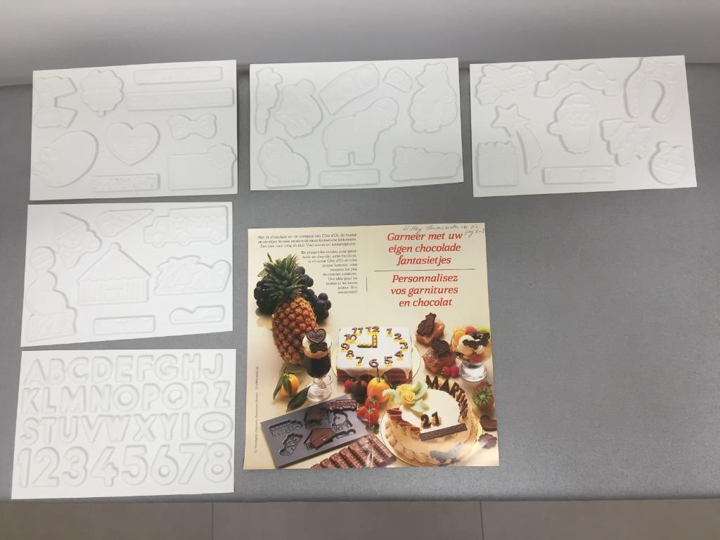 Thermometer voor chocolade + fantasievormpjes, Ophalen