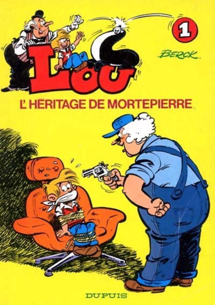Lou 1 L'héritage de Mortepierre Berck EO, Livres, Une BD, Enlèvement ou Envoi, Comme neuf