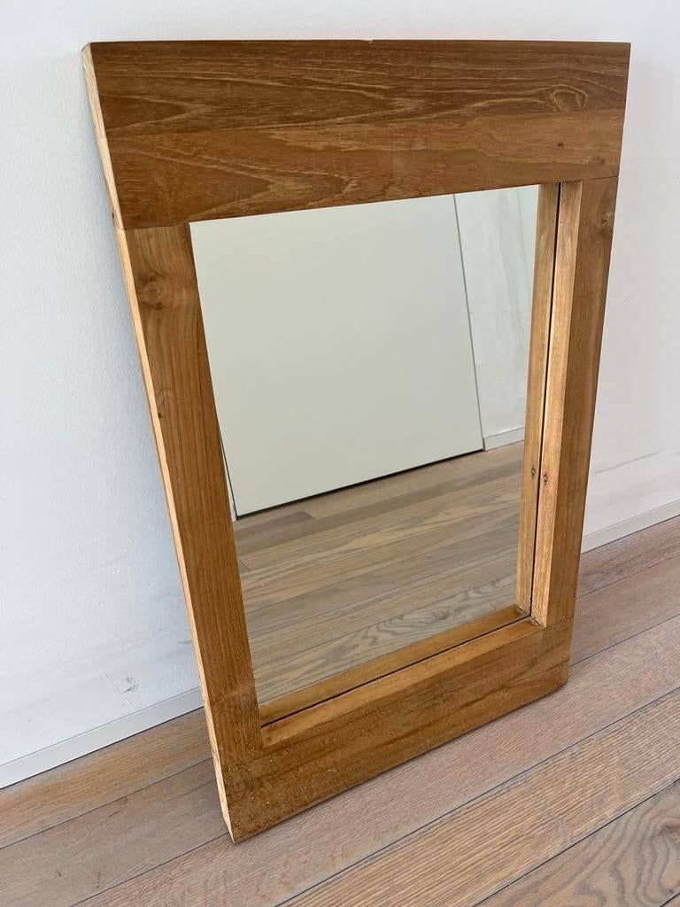 Spiegel teak, Huis en Inrichting, Ophalen, Nieuw