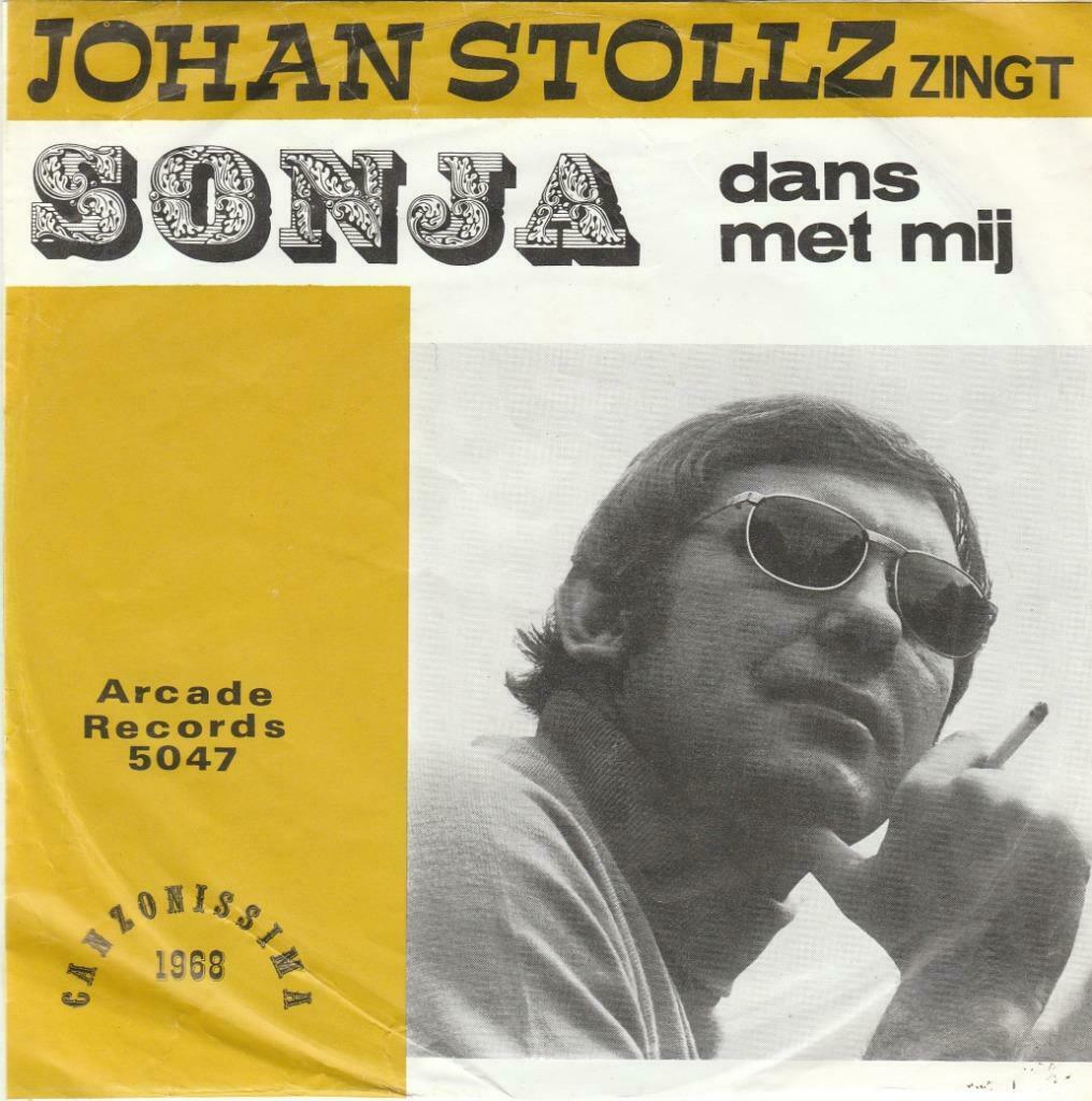 45T: Johan Stollz: Sonja, Cd's en Dvd's, Ophalen of Verzenden, Overige formaten
