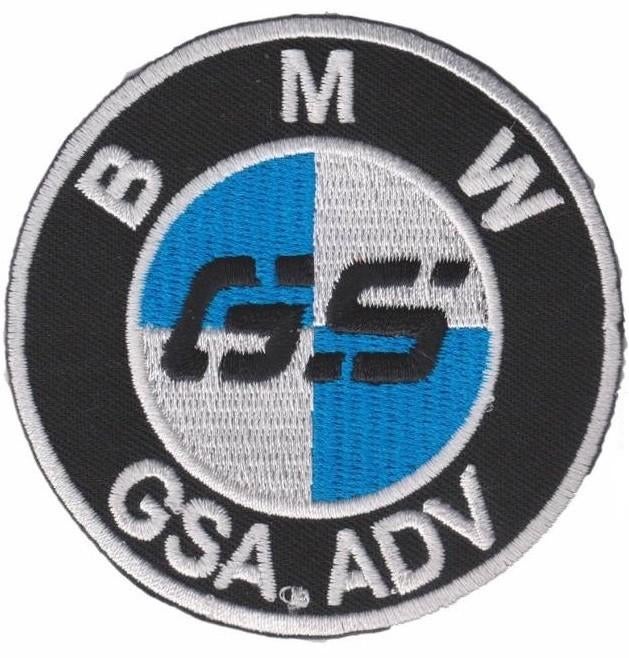 Patch BMW GS Adventure - 75 x 75 mm, Ophalen of Verzenden, Nieuw