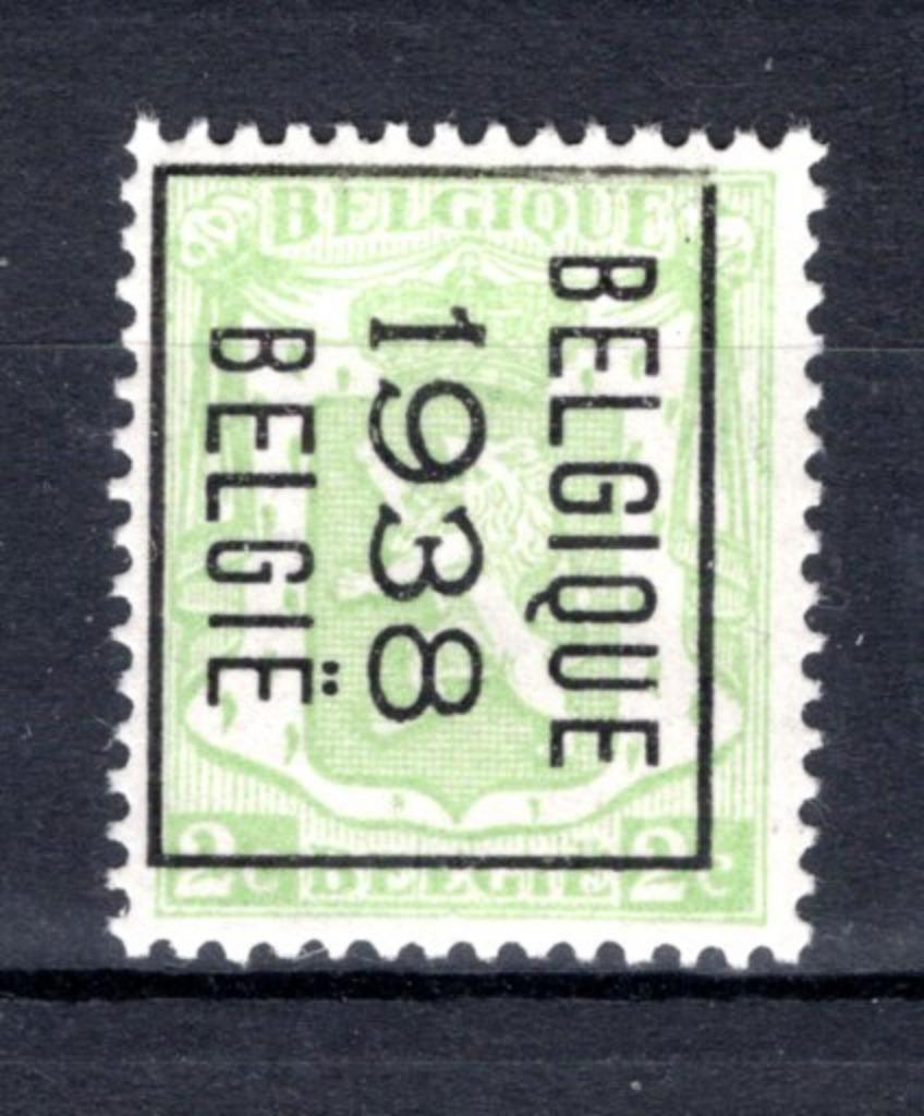 PRE330B MNH** 1938 - BELGIQUE 1938 BELGIE, Ophalen of Verzenden, Postfris, Postfris