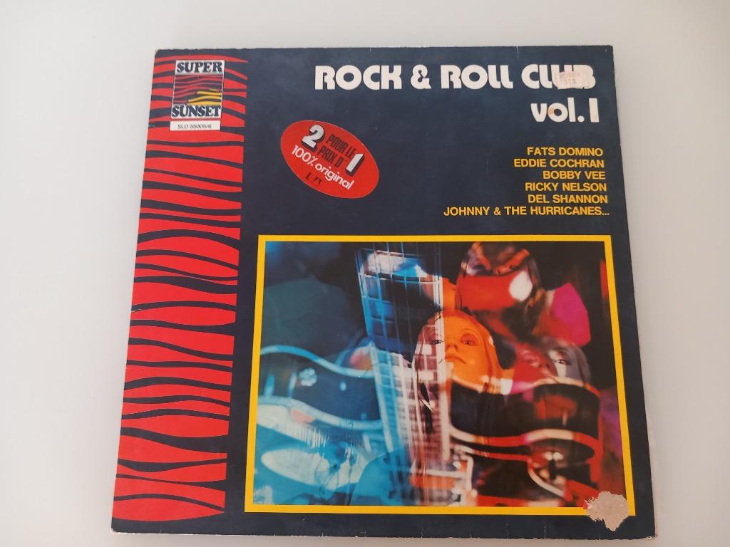 Vinyle 2 LP Rock & Roll Club Tome 1 Eddie Cochran Domino, Enlèvement ou Envoi, 12 pouces