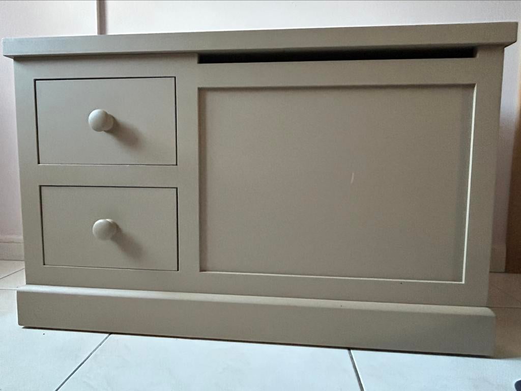 Coffre - coffre à jouets - banc, Ophalen, Gebruikt