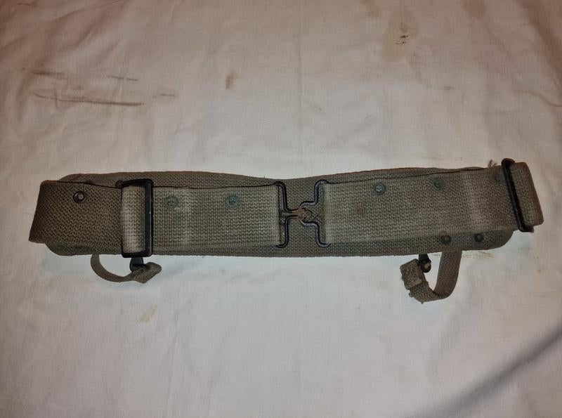 WWII US signal corps  ST-55 belt, Verzamelen, Ophalen of Verzenden, Landmacht, Overige typen