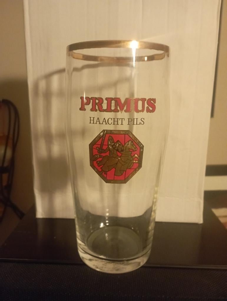 1 liter glas primus, Verzamelen, Biermerken, Ophalen of Verzenden