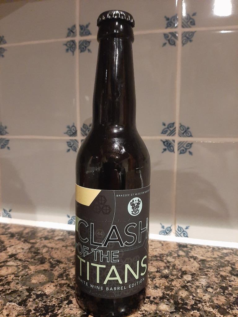 struise brouwers - clash of the titans - white wine - 33 cl, Verzamelen, Biermerken, Ophalen, Nieuw, Flesje(s), Overige merken