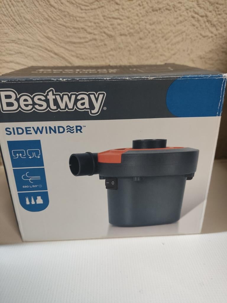 Elektrische luchtpomp Nieuw Bestway, Caravans en Kamperen, Luchtpompen, Ophalen, Nieuw, Elektrisch