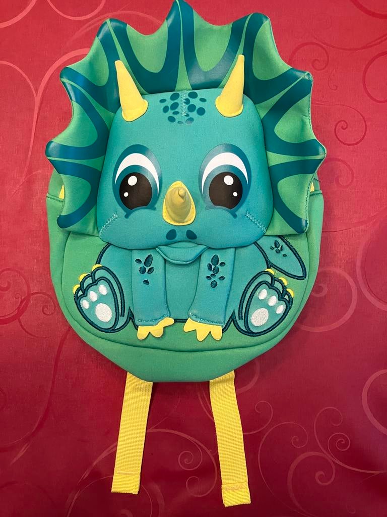 Nieuw Cocomilo peuter rugzakje dinosaurus groen 30x24x10cm, Ophalen of Verzenden, Nieuw, Groen, Rugtas