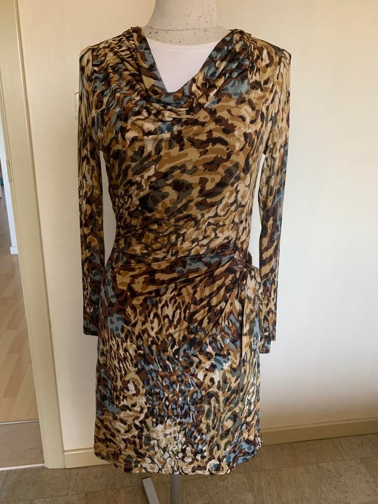 Jurk kleedje Four Roses 38 elastisch stofje gevoerd, Ophalen of Verzenden