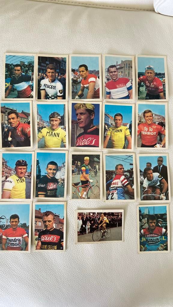 Set oude fietskaarten uit de jaren 60, Ophalen of Verzenden