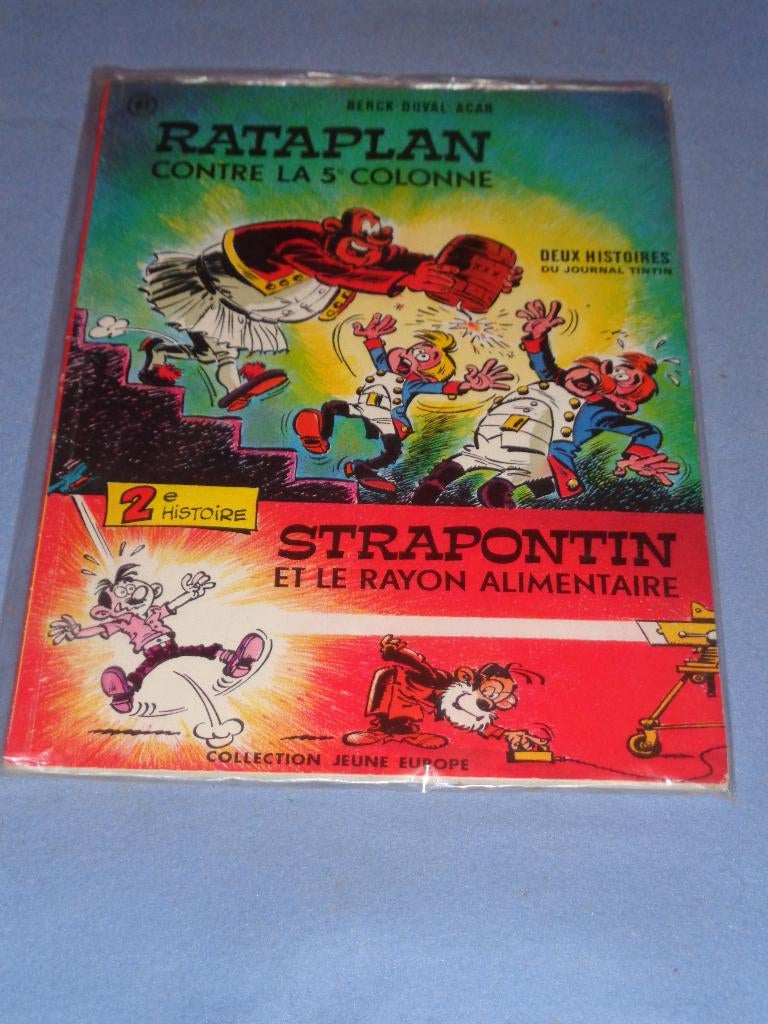 Rataplan contre la 5e colonne + Strapontin - EO -1973 BERCK, Livres, BD, Utilisé, Une BD, Enlèvement ou Envoi