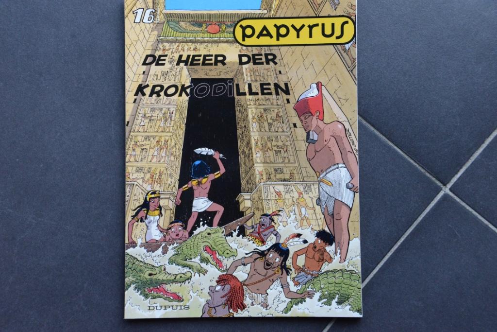 Stripverhaal "Papyrus" "De Heer der krokodillen"., Eén stripboek, Ophalen of Verzenden, Zo goed als nieuw