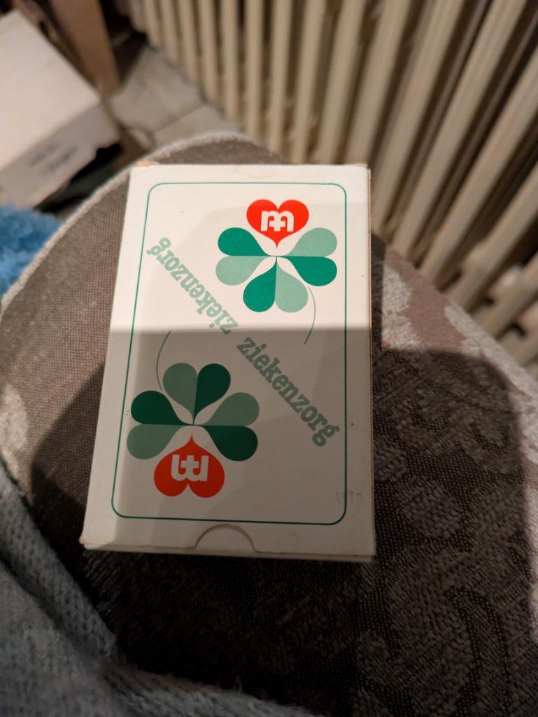 Mutualiteit ziekenzorg, Ophalen of Verzenden, Zo goed als nieuw, Speelkaart(en)
