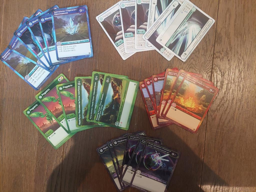bakugan kaarten, Hobby en Vrije tijd, Ophalen of Verzenden, Nieuw