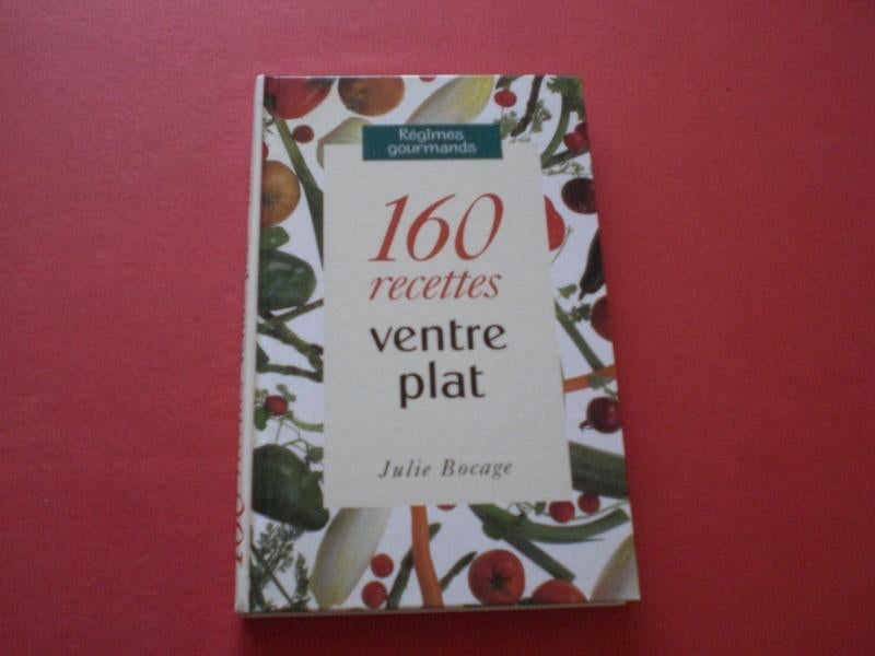 Livre: 160 recettes ventre plat de julie Bocage, Boeken, Kookboeken, Zo goed als nieuw, Frankrijk, Verzenden